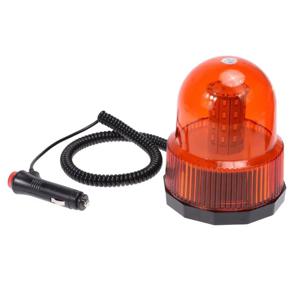12V/24V LED 회전 신호등 - 트럭, 경찰차용 빨간색/파란색/노란색 비상 경고 스트로브