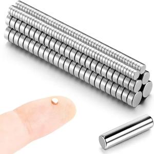 미니 자석 콤보 팩 - 3x1mm 100개, 4x2mm 50개, 5x2mm 50개 - 미니어처, 소형 모델 취미 공예용 작은 얇은 자석