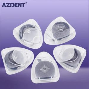 AZDENT 5 상자 50m 대나무 숯 치과 Flosser 검은 이쑤시개 민트 맛 치실 치아 Flosser 치아 스틱 치아 클리너