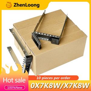 DELL 서버용 정밀 3930 7920, 3.5 인치 HDD 캐디 트레이 X7K8W, R7525, R640, R750, R740, 14G, 0X7K8W, 무료 배송, 10 개