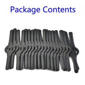 전기 무선 잔디 트리머 스트리머 도구에 대 한 20Pcs 플라스틱 커터 블레이드 잔디 트리머 블레이드 교체 정원 도구