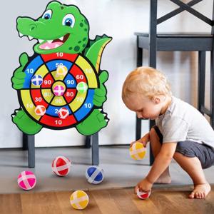 교육 게임 다트 보드 아기 장난감 Stickey Ball 다트 실내 스포츠 어린이 몬테소리 게임 3 ~ 7 년