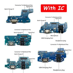 충전기 보드 USB 포트 커넥터 SM A01 코어 A02S A03 코어 A11 A21S A31 A51 충전 도크 교체용 플렉스 케이블