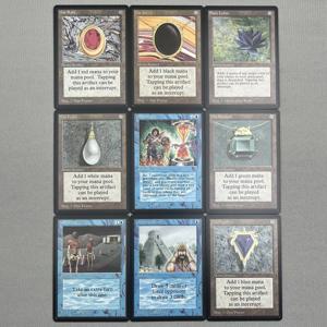 Beta MIX1-Ⅰ01 Tcg 카드 프록시 독일 마법의 블랙 코어 power9 무제한 베타 블랙 로터스 모크 에메랄드 수집