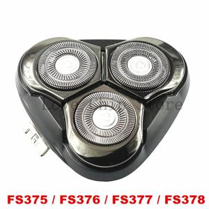 Flyco FS375 FS376 FS377 FS378 면도날 세척 가능 교체용 면도기 헤드