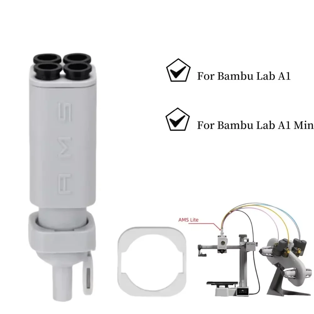 Bambu Lab 3D 프린터 AMS Lite 필라멘트 허브 Bambulab A1/A1 미니 부품 용 5 방향 구성 요소 스위치 소모품 인쇄