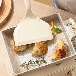 1pc 실리콘 내열성 주걱 가정용 식품 등급 비 스틱 프라이팬 스시 스테이크 생선 팬케이크 베이킹 스쿠프 주방 도구