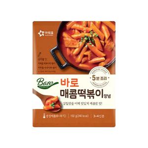 아워홈 바로 매콤떡볶이양념 120g x 3개