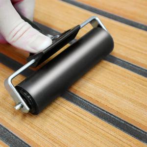 보트 바닥 설치용 KXKZREN 고무 롤러 100mm 압력 롤러 도구 판화 그림용 Brayer 접착제 롤러