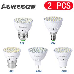 GU10 LED E27 램프 E14 스포트라이트 전구 48 60 80leds lampara 220V GU 10 Bombillas led MR16 Lampada 스포트 라이트 B22 5W 7W 9W