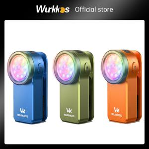 Wurkkos HD03 클립 라이트 680LM USB C 충전식 포켓 손전등 미니 스포트라이트/Flooglight 자석이있는 휴대용 EDC RGB 토치