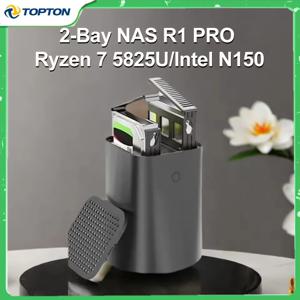 Topton 2베이 NAS R1 PRO AMD Ryzen 7 5825U Intel N150 미니 PC 2x i226-V 2.5G 방화벽 라우터 네트워크 스토리지 서버 개인 클라우드