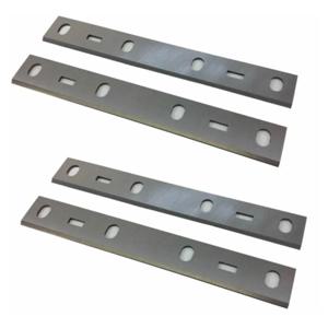 Woodstar PT85 HSS Kity PT8500 Scheppach HT850 고속 강철 목공 전동 공구 부품 용 2/4PCS 8 인치 플레너 블레이드
