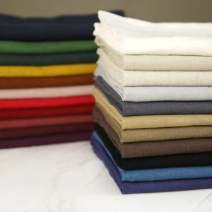 100% 순수 린넨 의류, 헴프 원단, 미터당 얇은 스톤워싱 고급 린넨 여름 드레스 팬츠, 라미 천