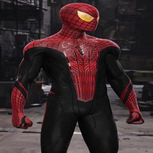 놀라운 스파이더 맨 코스프레 TASM 1 의상 슈퍼 히어로 스판덱스 젠타이 바디 슈트 가필드 놀라운 거미 의상 할로윈 의상