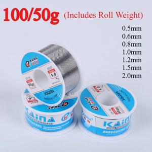 ESPLB 50/100g CF-10 솔더 와이어 주석 0.5/0.6/0.8/1.0/1.2/1.5/2.0mm 롤 클린 로진 용접 코어 솔더링 와이어 플럭스 릴 튜브