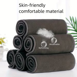 BIAI 1pc/3pcs/5pcs 5 층 빨 수있는 대나무 숯 기저귀 Resuable 성인 삽입 기저귀 기저귀의 내구성 통기성 노인