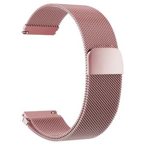 Amazfit GTS 2/2e/3/4/GTS2 Mini/GTR 4/3/47mm 20MM 22mm 금속 팔찌 갤럭시 시계 7 6 5 4 클래식 40mm 스트랩 용 밀라노 루프