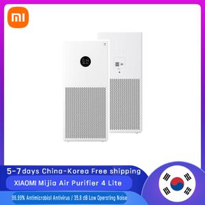 샤오미 미지아 스마트 공기 청정기, 4 라이트 탈취, 포름알데히드 박테리아 냄새 제거, PM2.5 앱 리모컨, 저소음 디자인