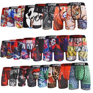 1pcs 패션 인쇄 남자 팬티 복서 팬티 Cueca 남자 팬티 속옷 남자 복서 팬티 섹시한 S-XXL 남자 복서 팬티