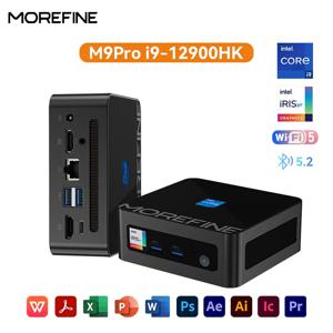 MOREFINE M9PRO 미니 PC 12900HK 인텔 코어 I9 게임용 미니 Pc 12450H RAM 16G 512GB NVME 데스크탑 휴대용 미니 PC Windows 11 Pro