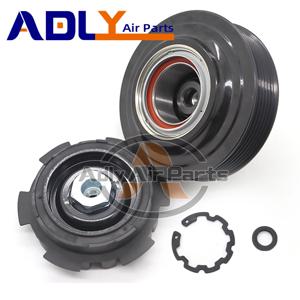 VW 아마록 트랜스포터용 AC 컴프레서 클러치, 7SEU17C, 7E0820803, 7E0820803F, 7E0820803H, 7E0260803G, 447150-1520, 447150-2931
