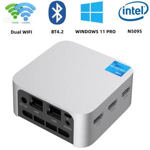 T8 플러스 미니 PC 인텔 12 세대 알더 레이크 N100 N150, 윈도우 11, 와이파이 5, BT4.2, 3x HDMI 포켓 마이크로 컴퓨터 TV BOX, 16G, LPDDR5, 1TB SSD