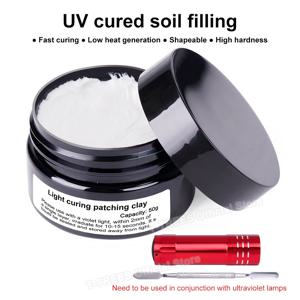 3D 프린터 UV 경화 토양 충전 점토 충전 골절 3D 광 치료 퍼티 토양 충전 3D 인쇄 모델 수리