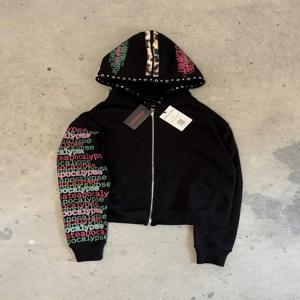 Eyehategarment 스트리트 패션 까마귀 하라주쿠 패션 레오파드 프린트 루즈 까마귀 남성 여성 루즈 캐주얼 까마귀 자켓 streetwear