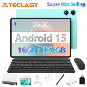 Teclast P50 AI 태블릿(Allwinner A733 8코어 1.8GHz/6GB RAM/128GB ROM/10.92인치/WIFI6/7000mAh/Type-C/13MP+5MP 카메라/안드로이드 15)