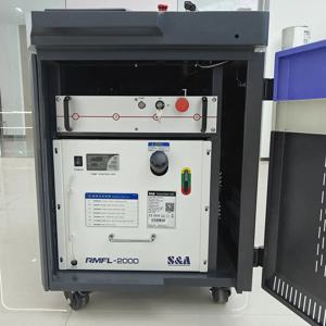 500W 1000W 1500W 2000W 펄스 휴대용 물 냉각 펄스 레이저 청소 기계 금속 나무 돌 벽돌에 대 한 레이저 클리너
