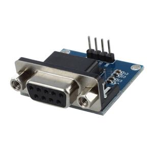 CEA 2X MAX3232 RS232 직렬 포트-TTL 변환기 모듈 DB9 커넥터(점프 케이블 4개 포함)