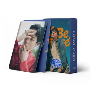 스팟 한국 그룹 정국 진 레이저 카드 해피 파크 지민 수집 카드 로모 스타 카드