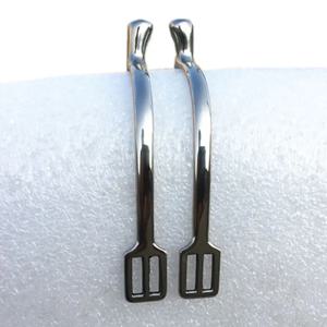스테인레스 스틸 라이딩 스퍼, 짧은 생크 볼 엔드, 잉글리쉬 스퍼스 호스 택, 17mm
