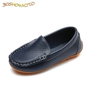 JGSHOWKITO 남녀공용 어린이 신발, 캔디 컬러, 부드러운 로퍼, 슬립온 PU 가죽 신발, 어린이 사이즈 21-38 모카신, 인기