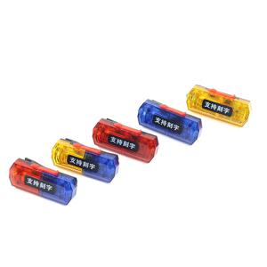 LED 충전식 조명 플라스틱 금속 클립, 노티 점멸 경고, 안전 어깨, 경찰 중력 센서, 야간 조명, 5 색