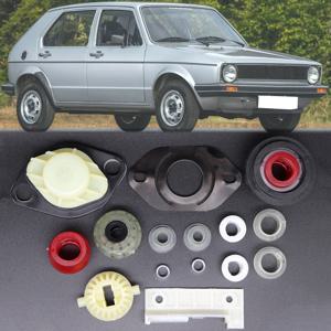 15 개/대 VW 골프 Mk1 17 Mk2 1G MK3 1H 토끼 카리브 시티 골프 전면 수동 변속기 기어 링키지 시프트 레버 수리 키트