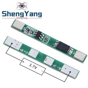 TZT 1PCS/5PCS/10 개/몫 1S 3.7V 3A 리튬 이온 BMS PCM 배터리 보호 보드 pcm 18650 리튬 이온 리튬 배터리