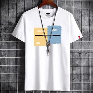 2023 패션 여름 남성 의류 애니메이션 T 셔츠 흰색 대형 그래픽 빈티지 T 셔츠 Tshirt Anime 하라주쿠 만화 S-6XL