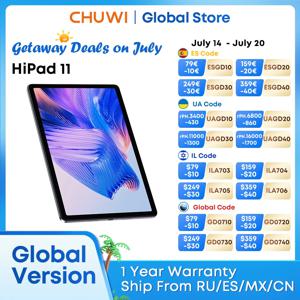 CHUWI 2024 HiPad 11 태블릿, 10.95 인치 FHD Unisoc T616, 6GB RAM, 128GB ROM, 2.4G, 5G 와이파이, 7000Mah 배터리, Widevine L1, 안드로이드 14 태블릿