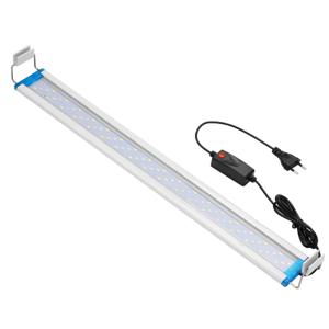 수족관 LED 빛 슈퍼 슬림 물고기 탱크 수생 식물 성장 조명 방수 밝은 클립 램프 파란색 LED 18-72cm 식물 220v