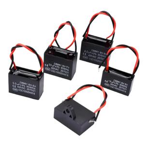 1PCS CBB61 팬 시작 커패시터 1.2/1 5/1.8/2/2.5/3/4/5/6/7UF 천장 팬 범위 후드 450V