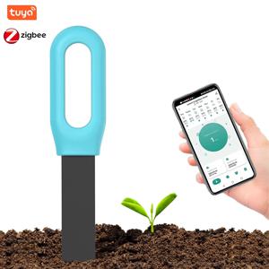Tuya/Zigbee 스마트 토양 테스터 습도 온도 수분 센서 휴대 전화 APP 식물 정원 용 실시간 모니터