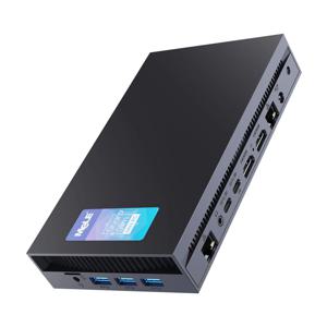 MeLE 미니 PC 컴퓨터 인텔 코어 i5 12450H 512GB 1TB 2.5 기가비트 이더넷, 1*USB Type-C,3*USB,2*HDMI 오버클럭 X5