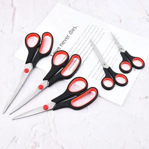 스테인레스 스틸 전문 재단사 가위, 바느질 가위, 자수 가위 도구, DIY 공예, 사무실 종이 절단, 3 개