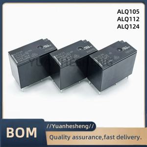 5PCS 릴레이 ALQ105 ALQ112 ALQ124 JQ1P-5V-F JQ1P-12V-F JQ1P-24V-F 10A 5PIN 릴레이