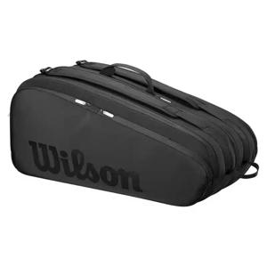 Wilson NOIR 투어 12/9 팩 대용량 다기능 테니스 라켓 가방 전문 테니스 스포츠 배낭 코트 라켓 가방