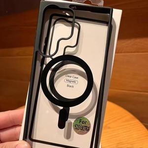 럭셔리 캔디 맥세이프 무선 충전 케이스 삼성 갤럭시 S25 울트라 5G S24 플러스 S23 FE S22 A56 A36 A25 A55 A54 마그네틱 커버