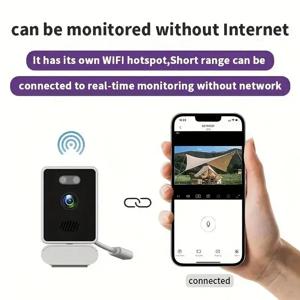5G 미니 카메라 와이파이 휴대용 모바일 감지 캠코더 스마트 홈 감시 보안 원격 모니터링 카메라 2025 신제품