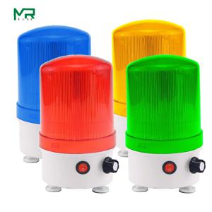 새로운 소리와 빛 경보 220v24v12v 회전 경고등 조절 가능한 볼륨 LED 소리와 빛 통합 경보 표시 등